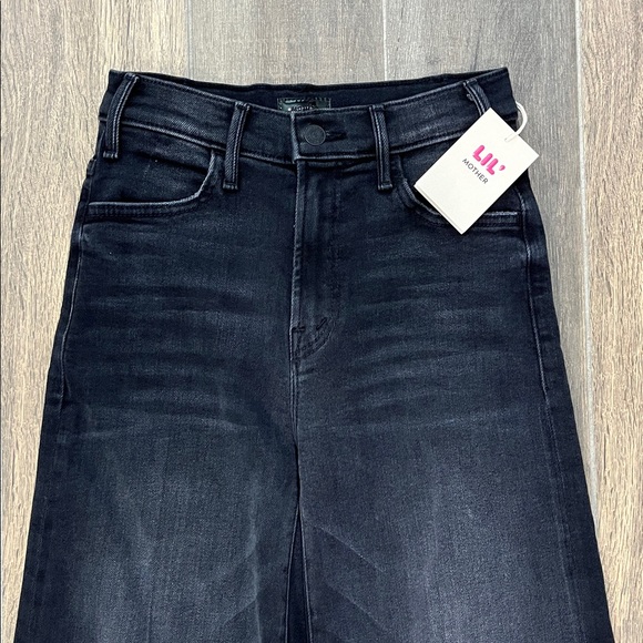 NWT MOTHER lil hustler roller sneak not today satan jeans Size 25 - Picture 6 of 9
